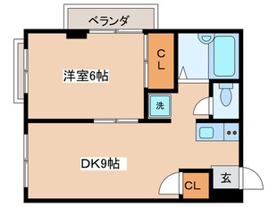 鹿鳴館Ⅱの物件間取画像